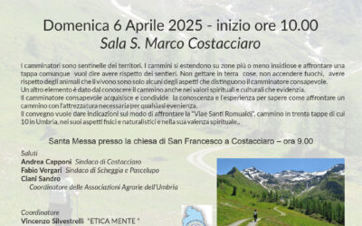 Il camminatore consapevole, sentinella del territorio