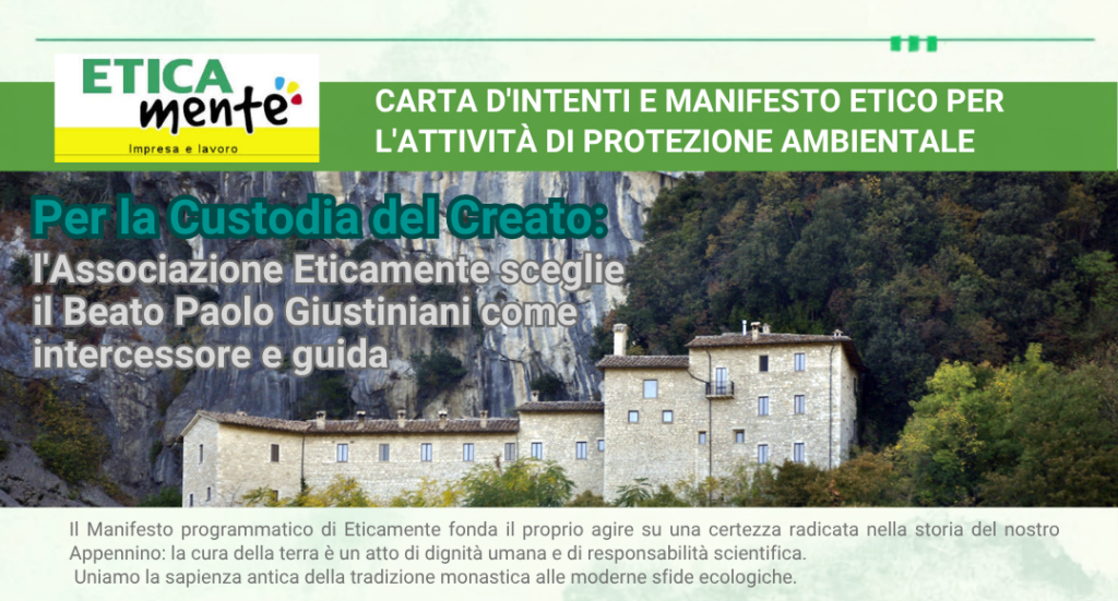 Custodi dell’Appennino: la lezione del Beato Paolo Giustiniani per il futuro dei nostri boschi. 4 manifesto carta dintenti corto 1