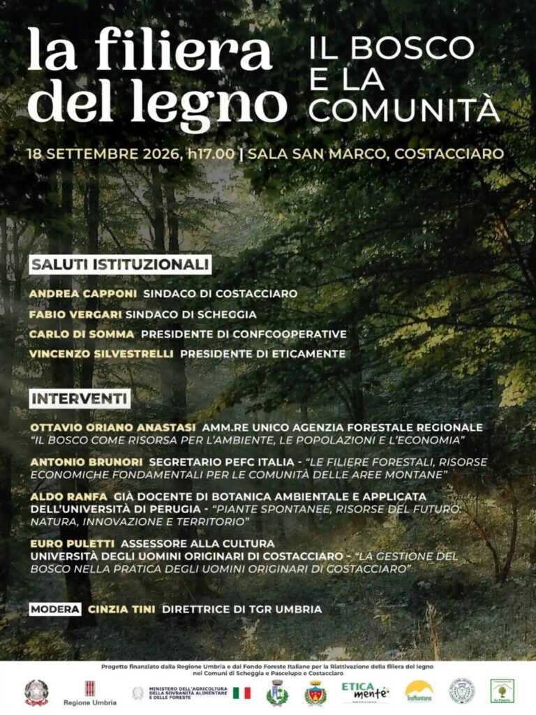 La filiera del legno tra risorsa, tutela e comunità: l'incontro di Costacciaro 5 811437648 18102778559073528 7261553129816976533 n