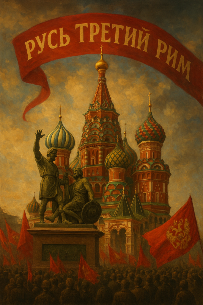 La Russia, nemica principale della coalizione Epstein 1 Cathedrale di San Basilio e Monumento