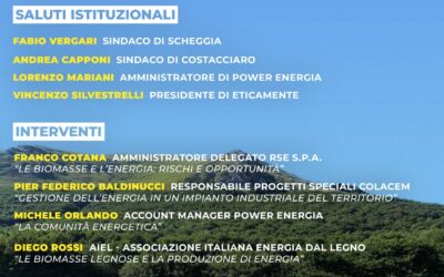 Energetica, sostenibilità e autonomia: a Scheggia il nuovo appuntamento sulla produzione comunitaria di energia