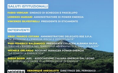 La filiera del legno e la produzione comunitaria di energia: il punto sul futuro dell’Appennino –  25 settembre 2026